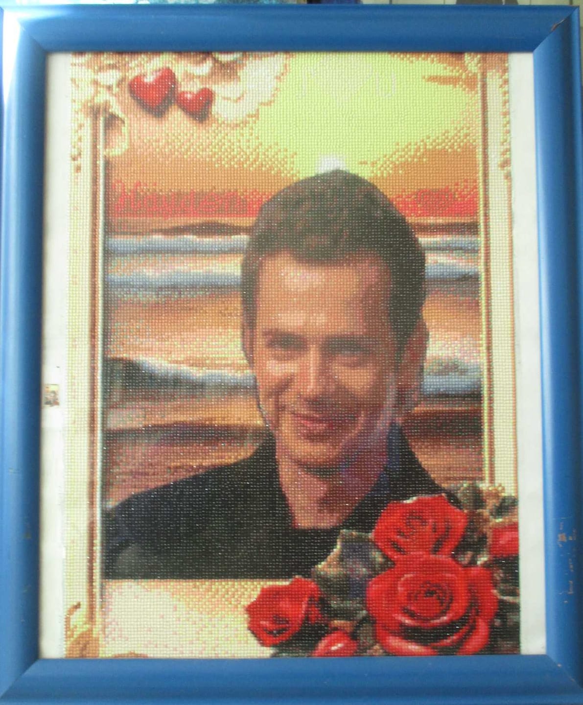 Customer photo review of Custom Diamond Painting Kits - Upload Any Image - Create Your Own