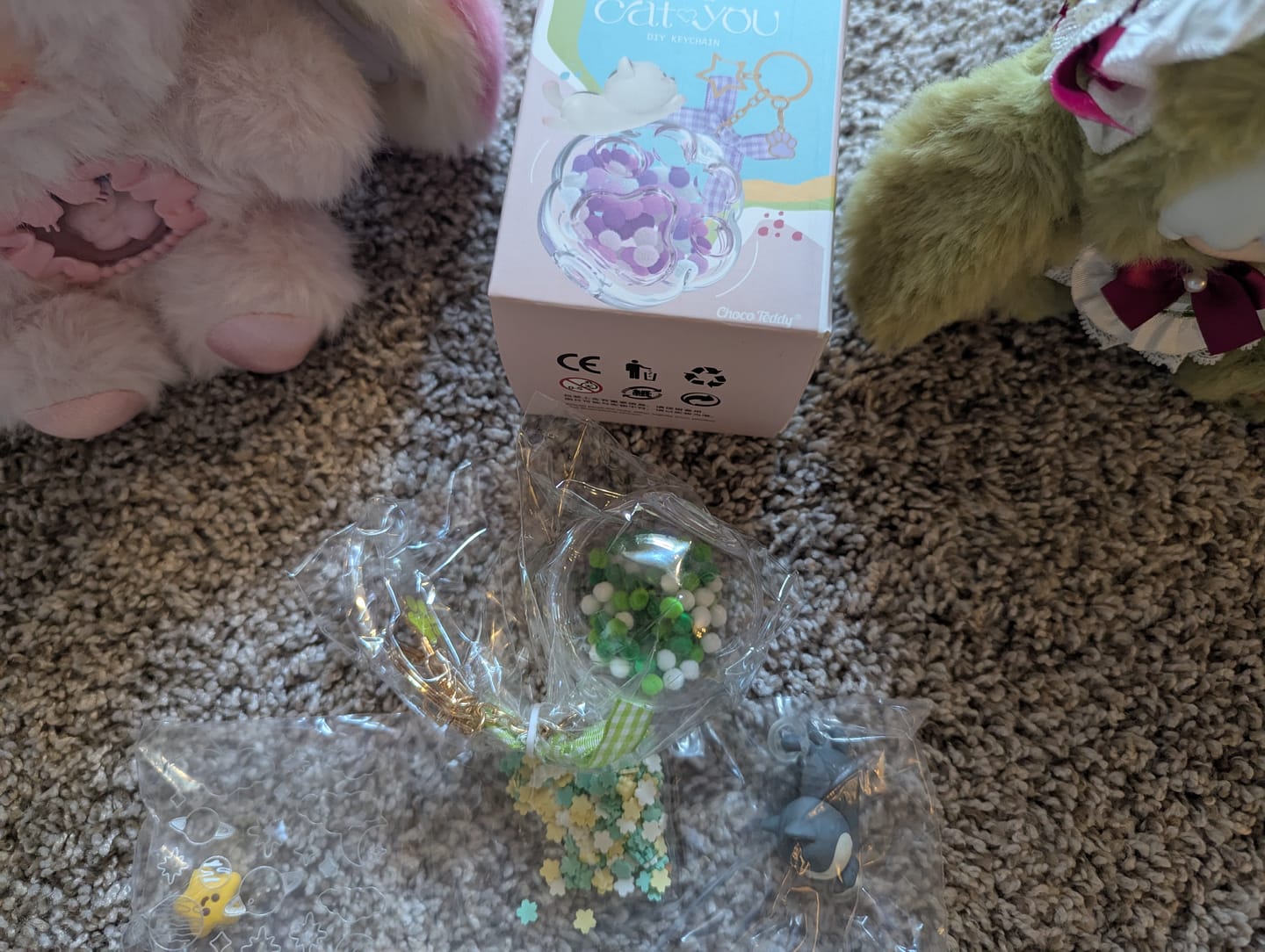 Customer photo review of Cat You DIY Keychain Series 2 Blind Box