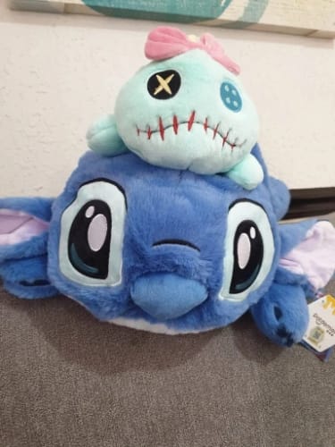 Customer photo review of Disney Stitch 53cm Lying Position Plush Toy
