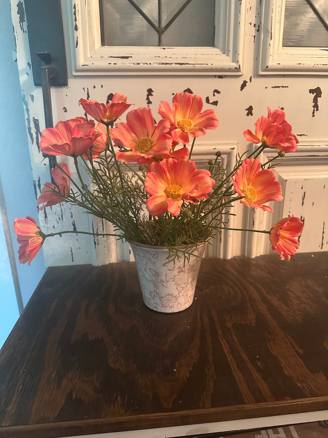 Customer photo review of Real Touch Calliopsis | Peachy Pink