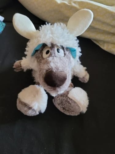 Customer photo review of Wolf In Sheep's Clothing Plush Toy
