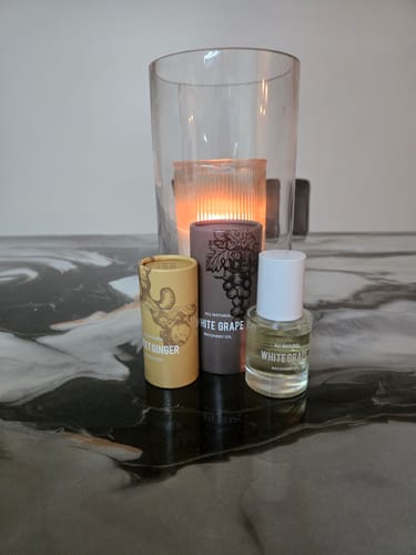 Customer photo review of Sweet Ginger Vapor Rub