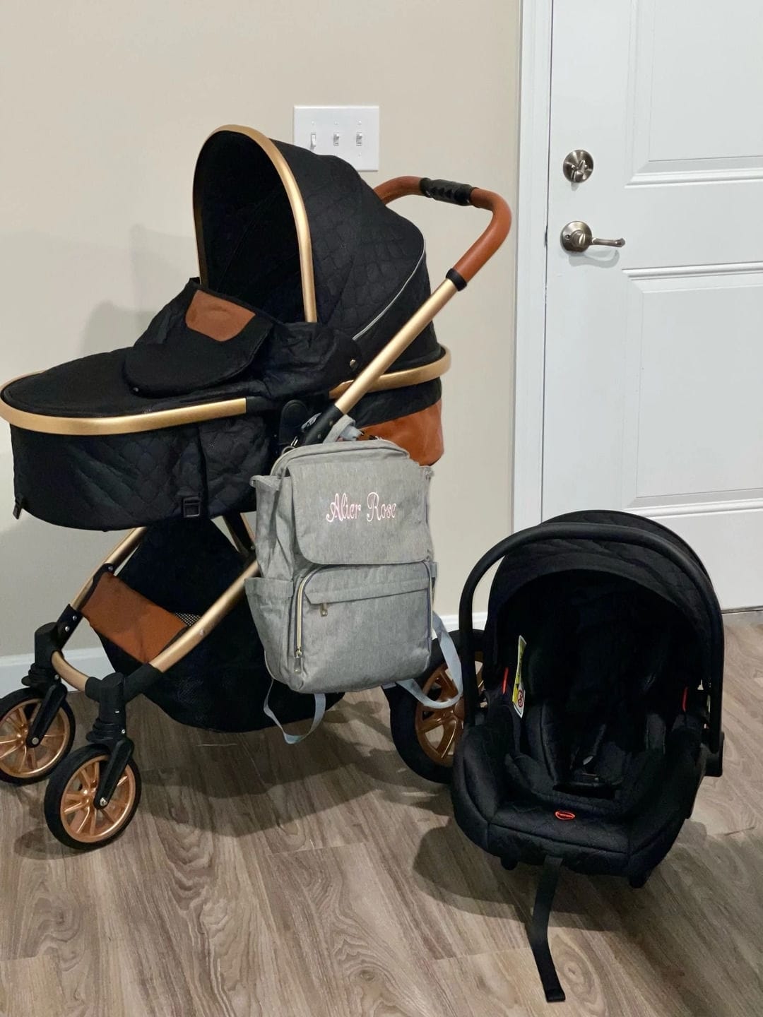 Customer photo review of Premium 3-in-1 Baby Stroller (Car Seat & Base Included)