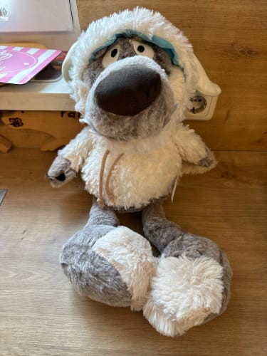 Customer photo review of Wolf In Sheep's Clothing Plush Toy