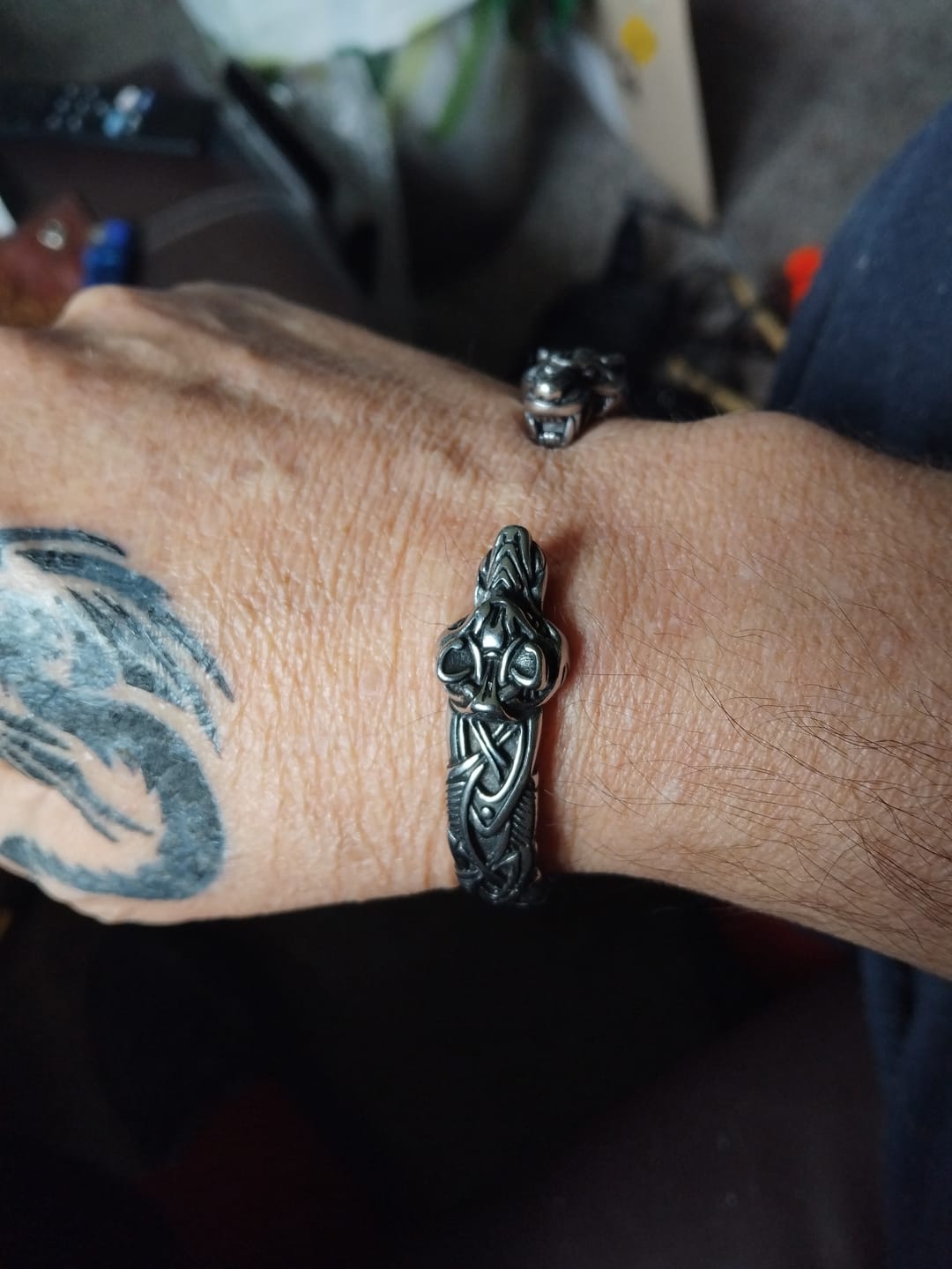Customer photo review of Wolf Cuff