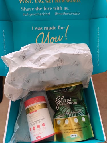 Customer photo review of Glow From Within Collagen - 250g