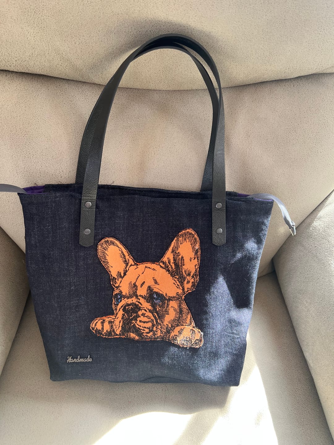 Customer photo review of Denim Delight Fabric Bundle (3 x 2 Metres)