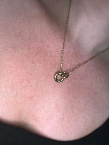 Customer photo review of The Strength Necklace