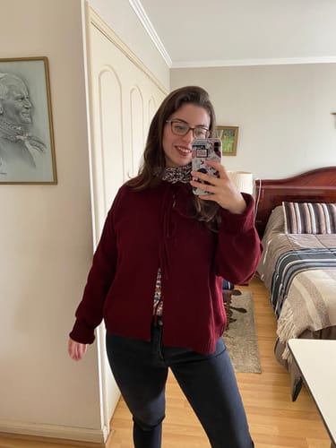 Customer photo review of SWEATER LASSO BURDEO