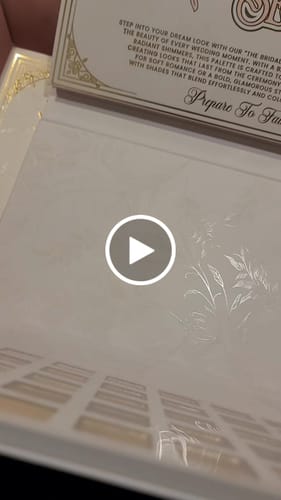 Customer video review of P. Louise Wedding Wish Bridal Series - The Big Day XXXL Palette