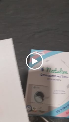 Customer video review of Eco-Tiras de Detergente 40 lavados Natulim