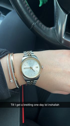 Customer photo review of Tissot Ballade Women's Quartz Watch T156.210.22.031.00