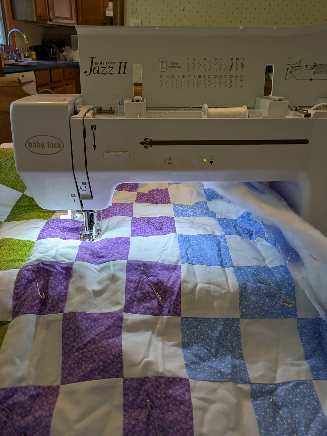 Customer photo review of Baby Lock Jazz 2 Sewing & Quilting Machine