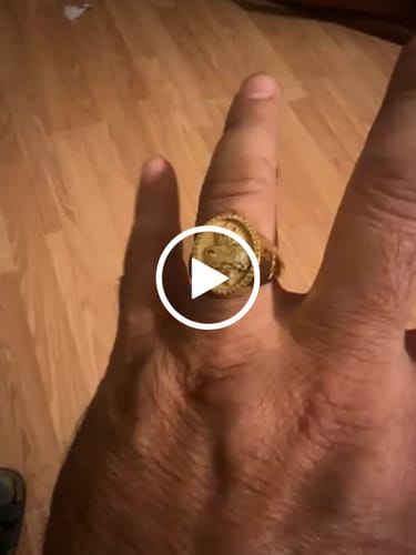 Customer video review of Sacred Heart Ring