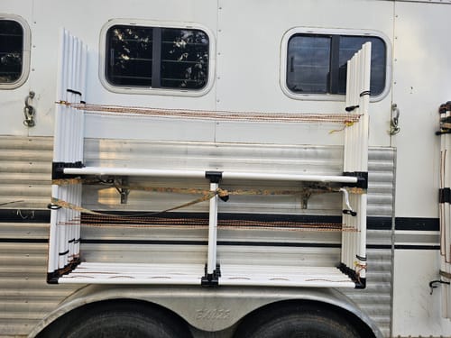 Customer photo review of Folding Trailer Mount