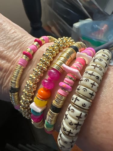 Customer photo review of Sundown Vinyl Bracelet 6mm