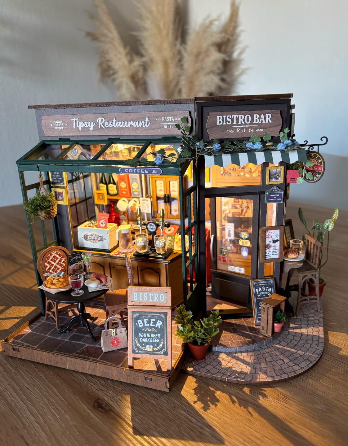 Customer photo review of Rolife DIY Mini House - Casas Miniatura Dreamy Garden House