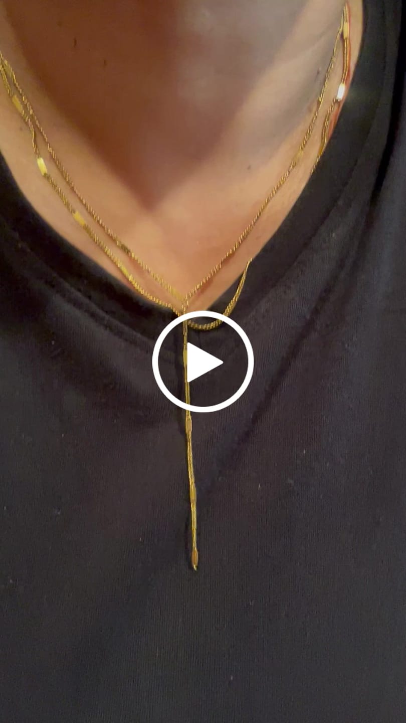 Customer video review of Chic Layered Necklace