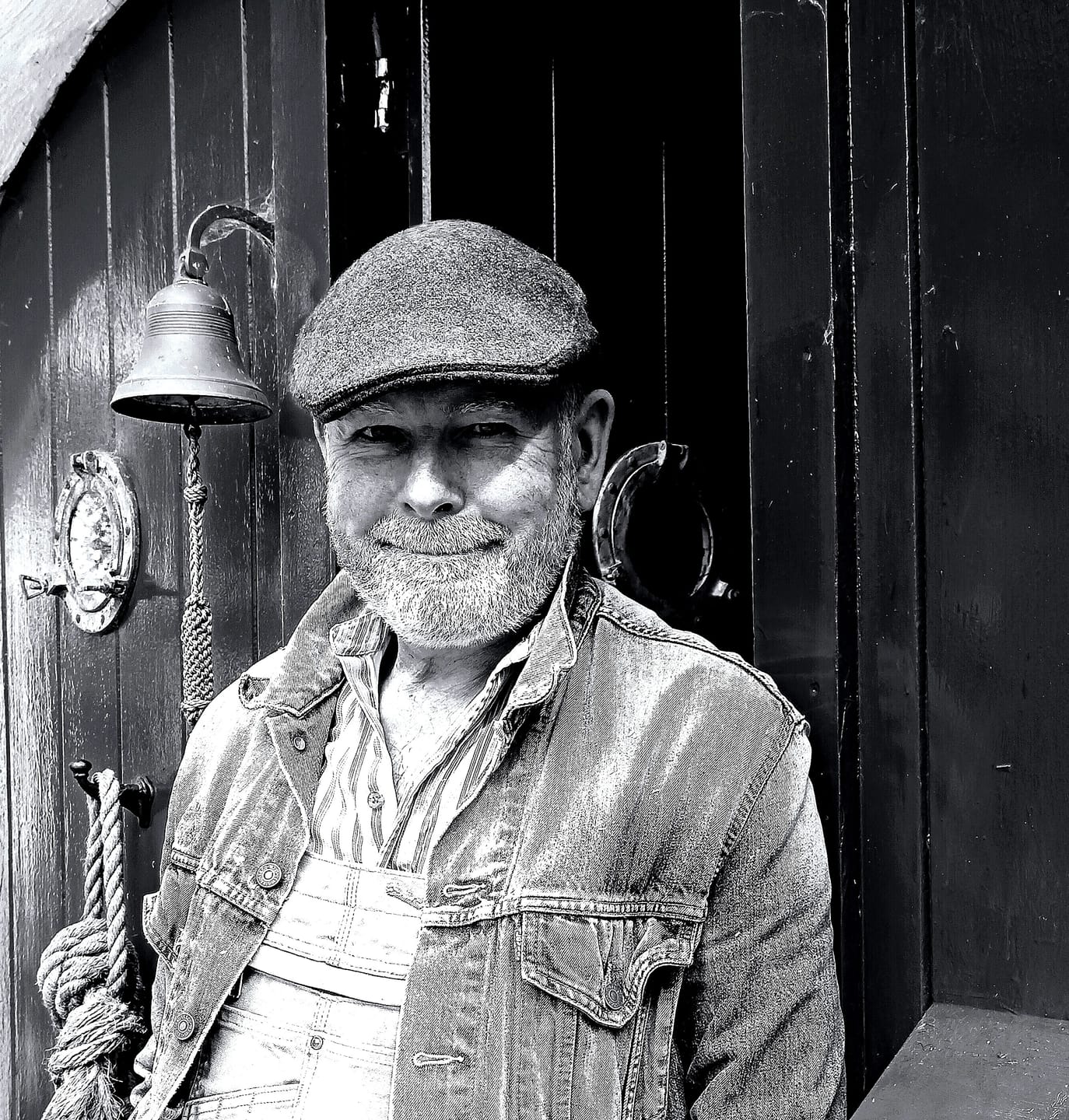 Customer photo review of Donegal Touring Cap Tweed