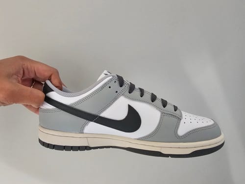 Customer photo review of Nike Dunk Low Light Smoke Grey (Women's)