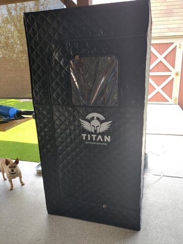 Customer photo review of Steam Sauna