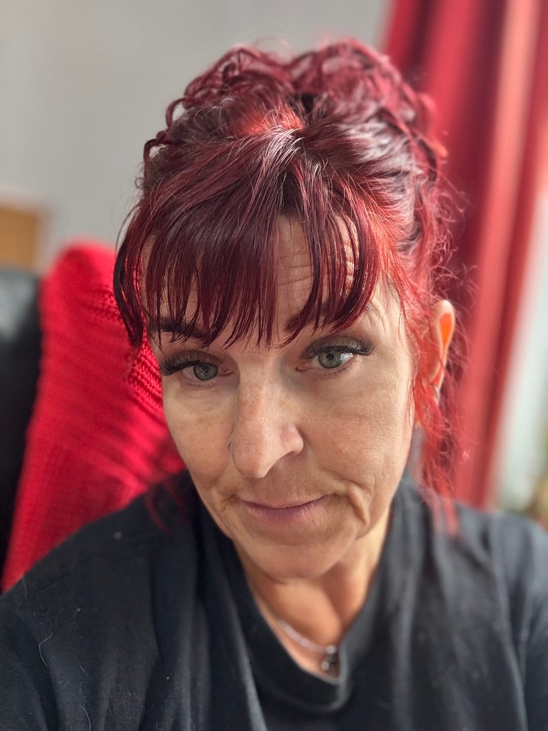 Customer photo review of Stranded Bun Duo - Curly & Flicky Styles - Colour #118 Cherry Blossom