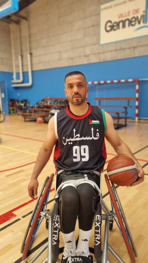 Customer photo review of Palestine Custom Basketball Jersey