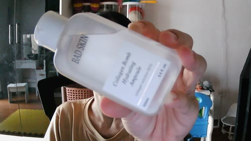 Customer photo review of Bad Skin™ Korean Collagen Bomb Hydrating Ampoule