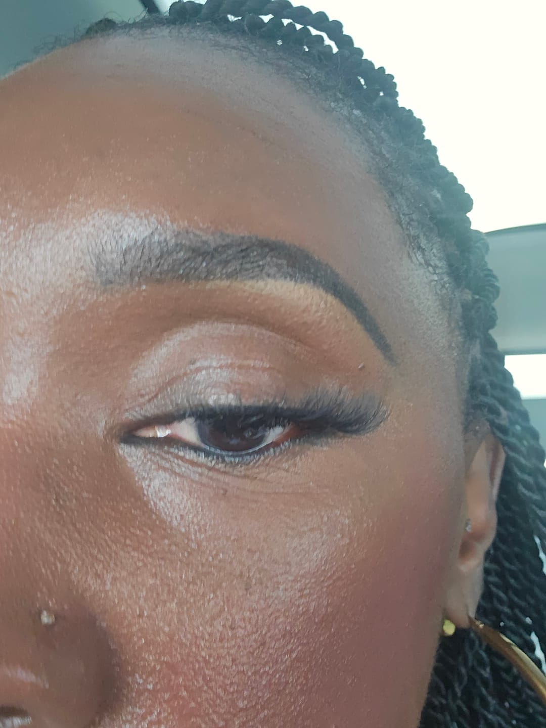 Customer photo review of Signature Brow Kit