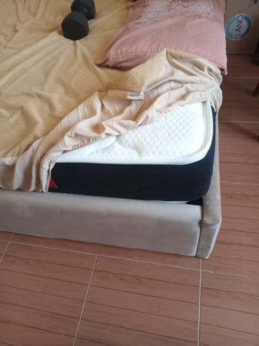 Customer photo review of Super Soft Foam Single Layer Pocket Spring Mattress