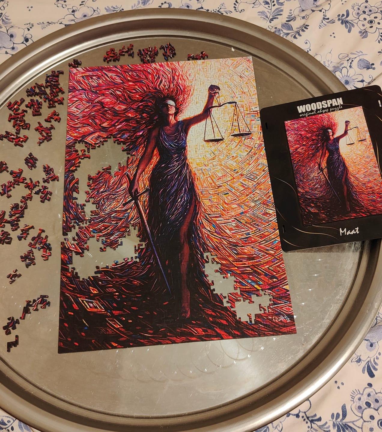Customer photo review of Maat : Adalet ve Denge - Ahşap Puzzle