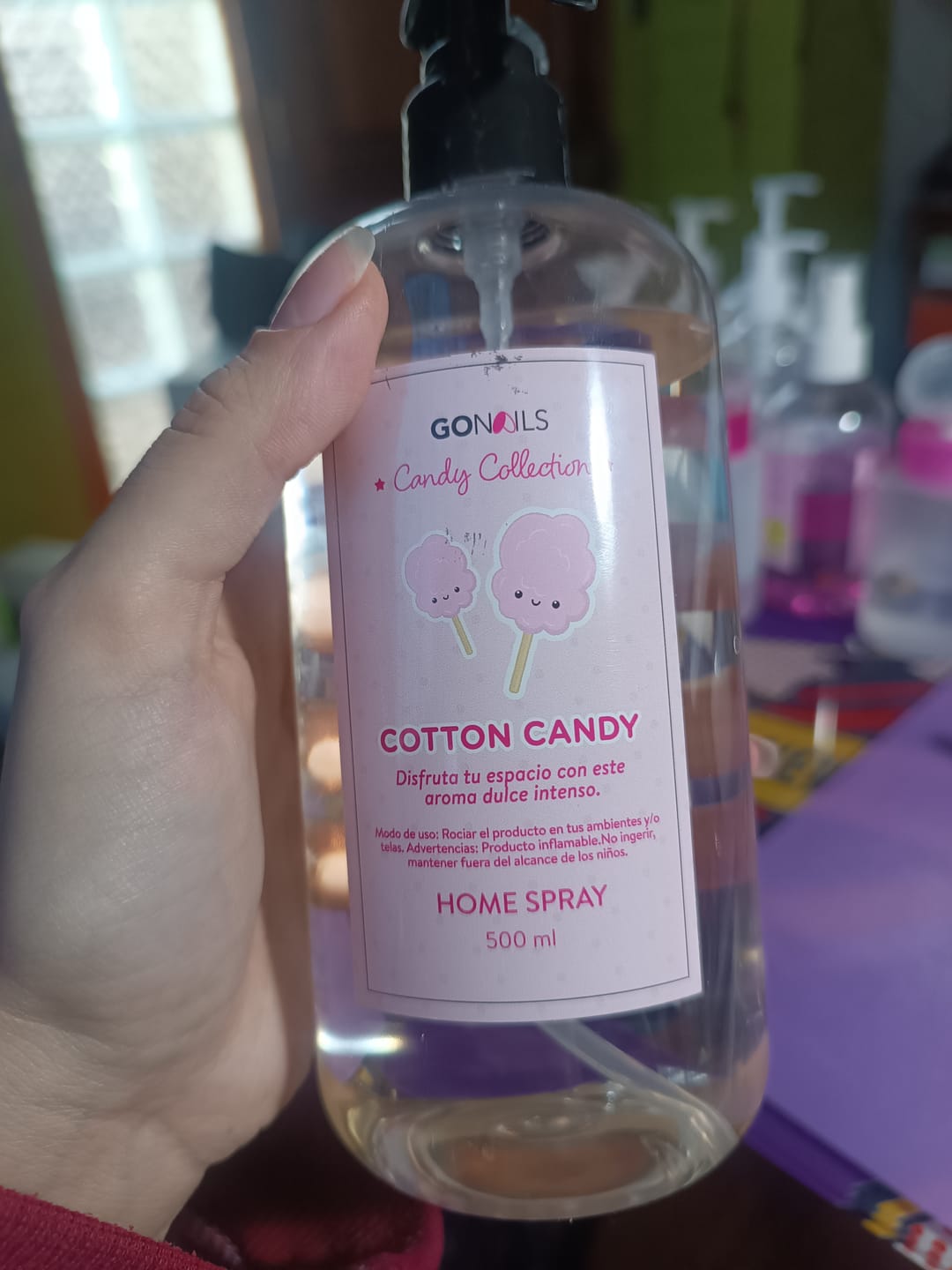 Customer photo review of Home Spray - Cotton Candy