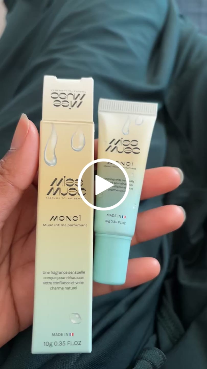 Customer video review of Musc tahara intime Monoï - Miss Musc