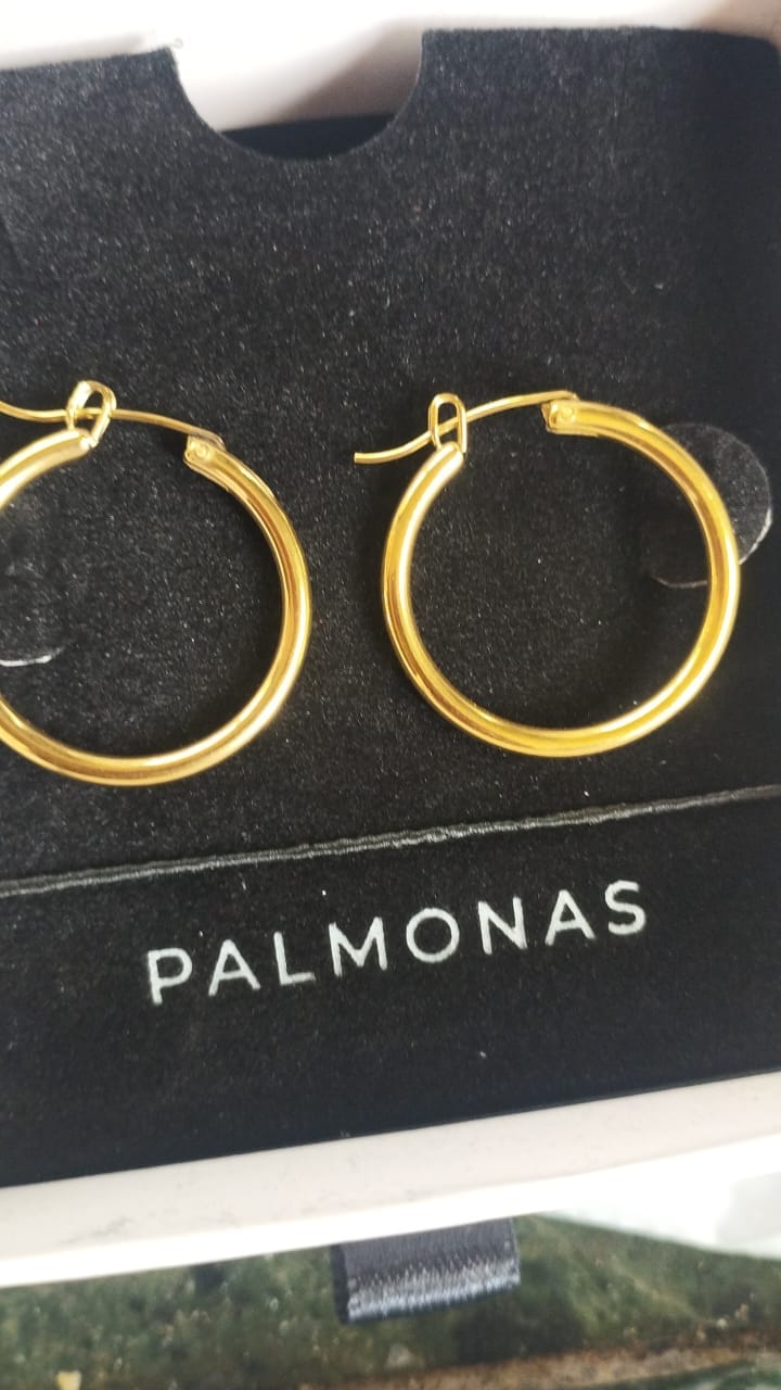 Customer photo review of Golden Halo Hoops