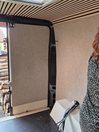Customer photo review of Carpet Filz selbstklebend für Camper