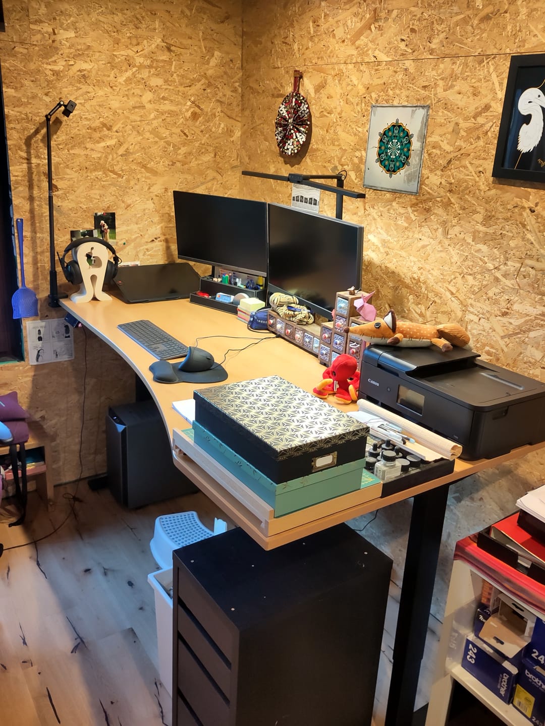 Customer photo review of Maidesite T2 Pro - Châssis réglable en hauteur électriquement