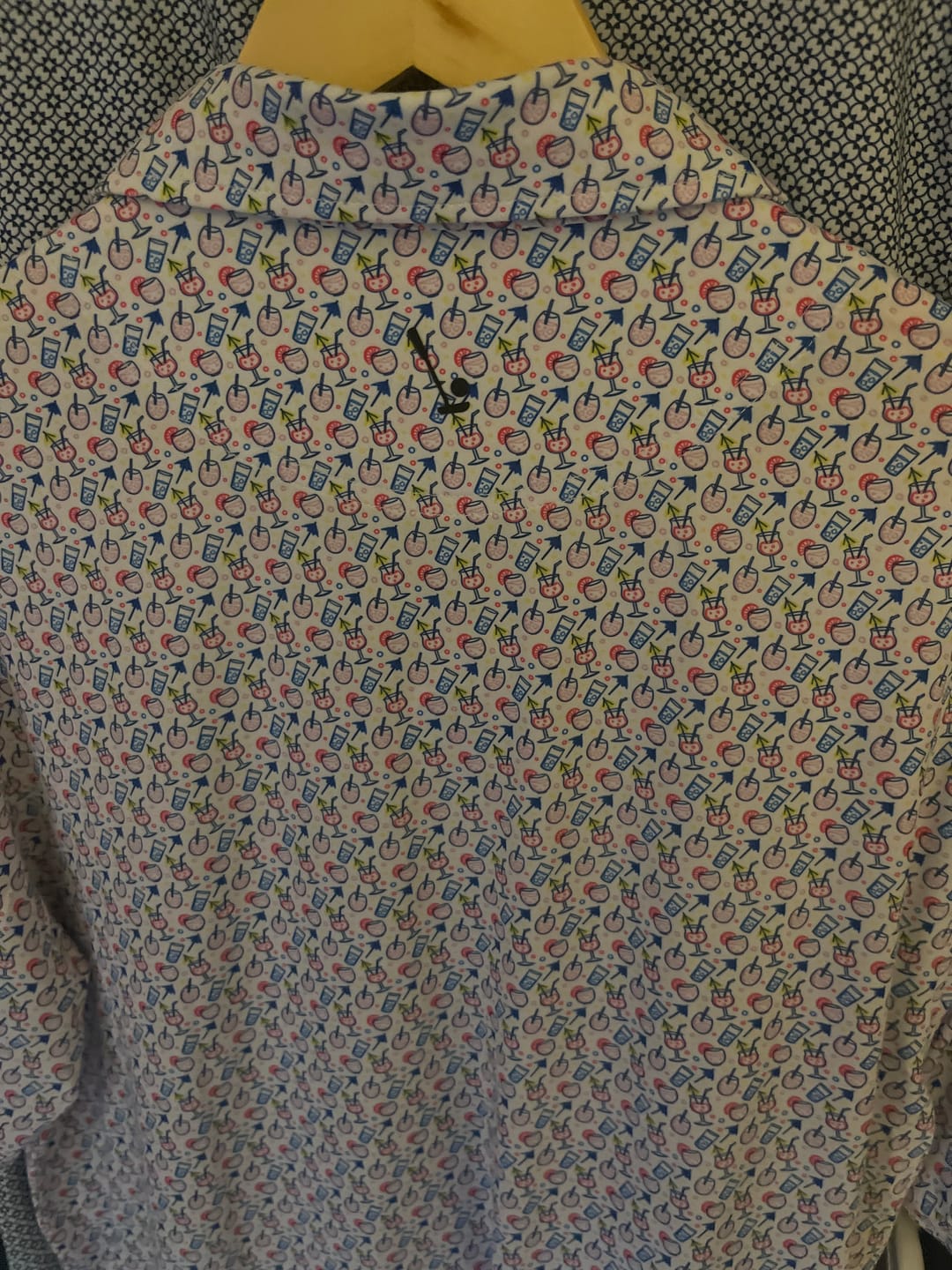 Customer photo review of It's 5 O'clock Somewhere Men's Polo
