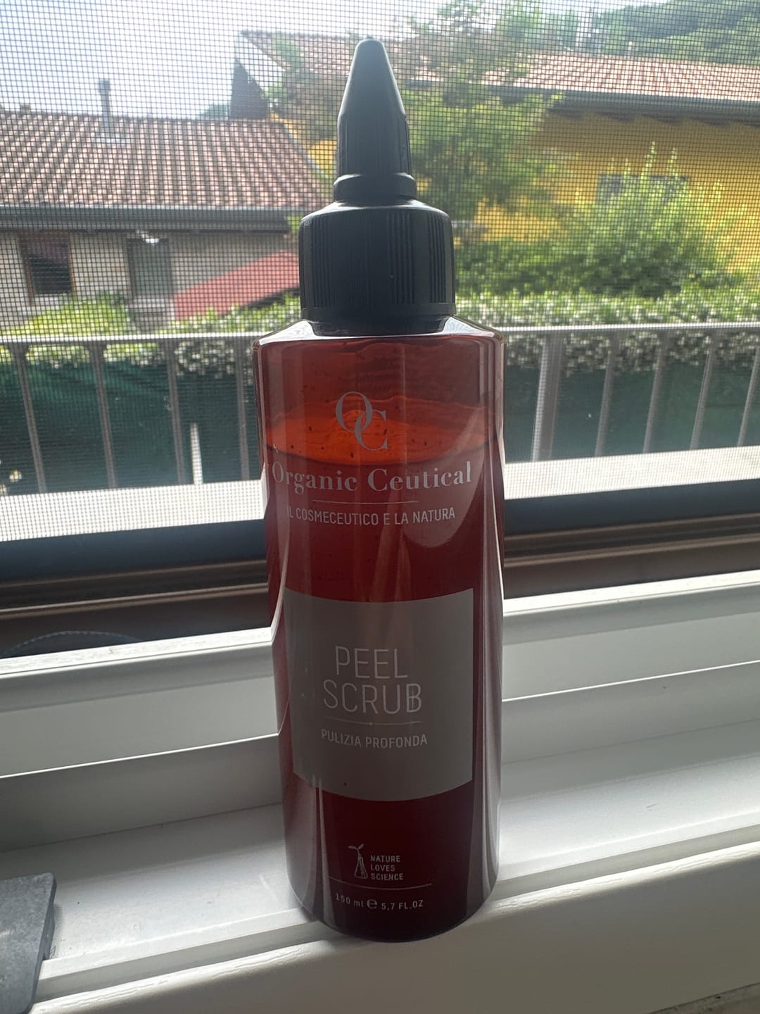 Customer photo review of PEEL SCRUB | Esfoliante Meccanico ed Enzimatico