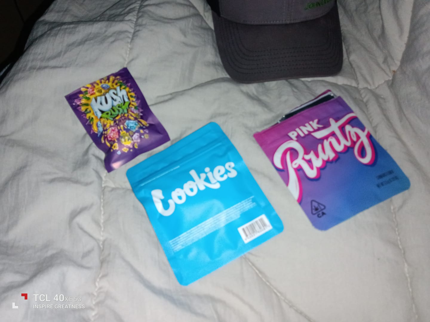 Customer photo review of 3.5g THC-A COOKIES PINK RUNTZ FLOWER HYBRID