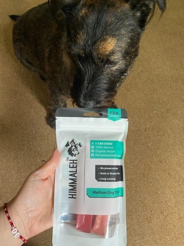 Customer photo review of Himmaleh Yak Chews For Dogs