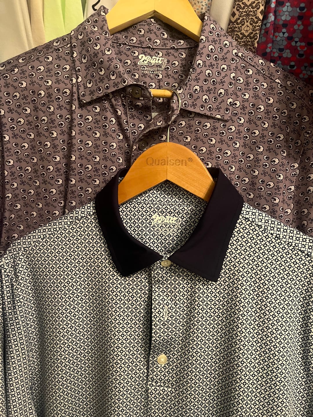 Customer photo review of Skull and Bones Men's Polo