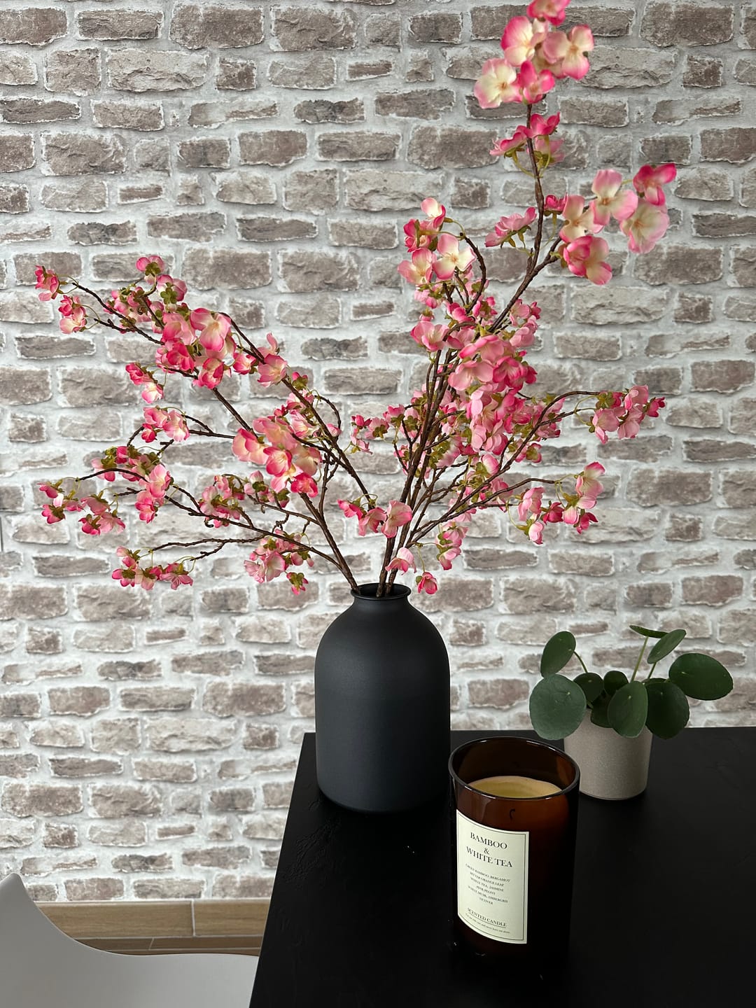Customer photo review of Fleur de Sakura - Fuchsia rose (3 tiges)