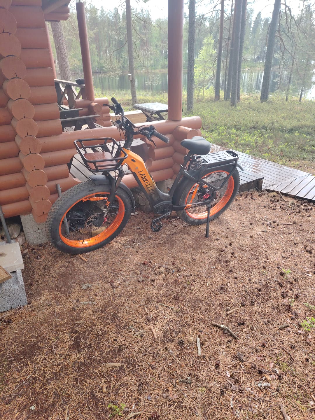 Customer photo review of Front Basket For Lankeleisi MG600 Plus/Wombat-1/MG600 Lite