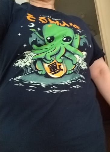 Customer photo review of T-shirt Japonais Good Luck