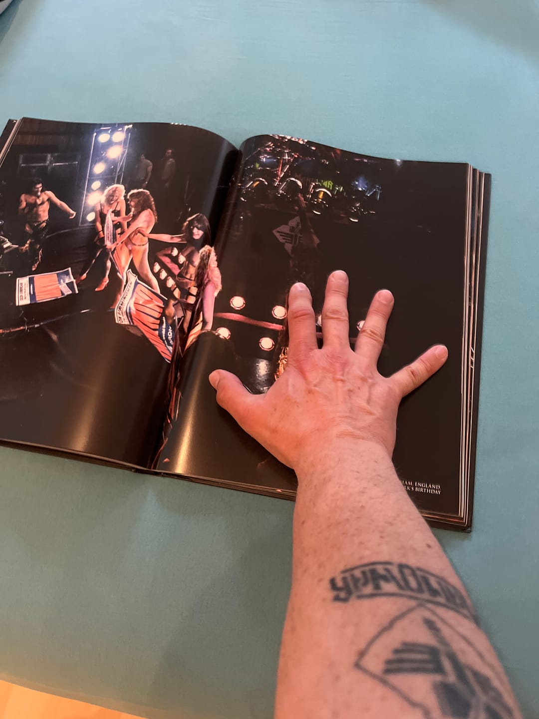 Customer photo review of Photo Book - The Blood Of The Kings Vol. I - The History Of MANOWAR