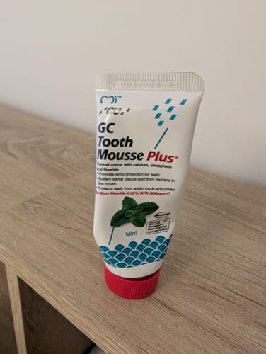 Customer photo review of 5 Tooth Mousse Plus - SAVE 18%