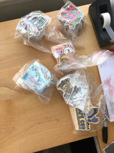 Julia H. review of Custom Sticker Sale - 3" image 1 out of 1