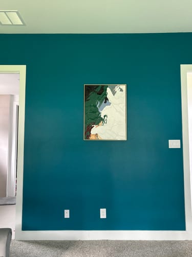 Customer review photo for Colorful Painting #CA062