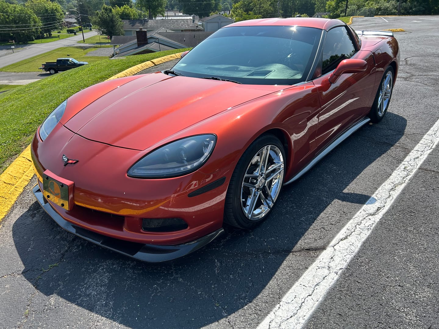 Customer photo review of Corvette C6 Base | ZR1 Conversion Side Skirts Rocker Panels