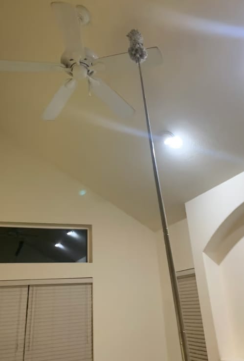 Customer photo review of Magicwipe™ Extendable Duster with 3 Heads